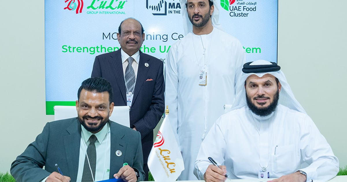 LuLu signs strategic MoU with UAE Food Cluster to champion ‘Made in UAE ...