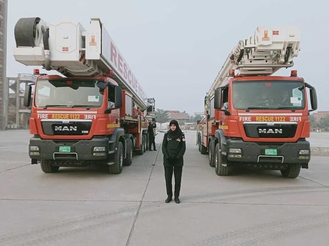 Pakistan’s first woman firefighter sets new benchmark in helping people
