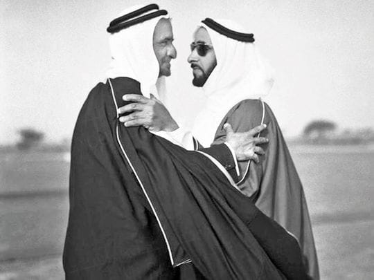 Revealed: The story behind the iconic photograph of Sheikh Zayed and ...